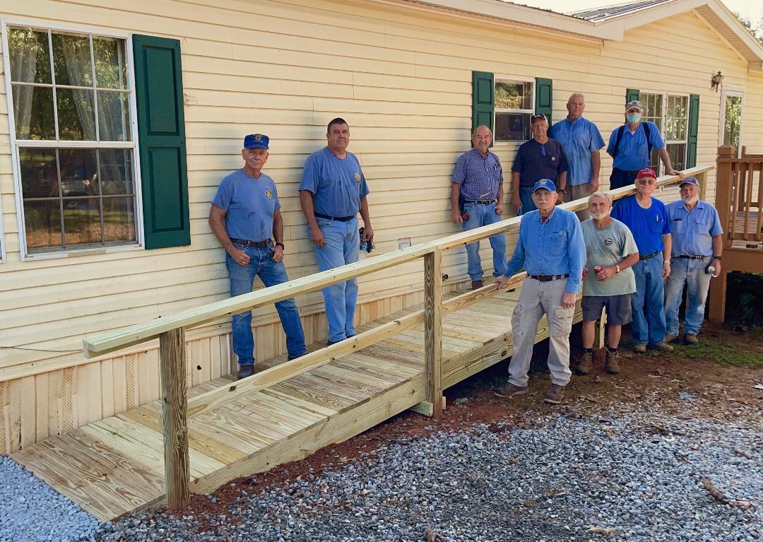 Rotary constructs ramp for Kinley